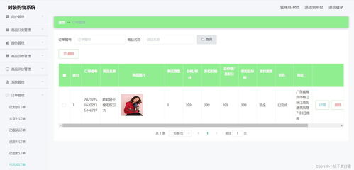 springboot vue網頁時裝購物系統(tǒng) 前后端分離